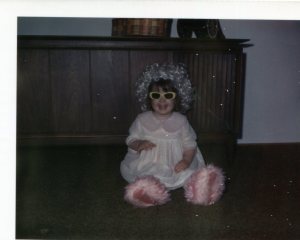 Playing around on Easter Sunday 1970