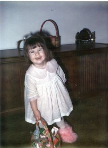 Me styling some fancy Easter slippers.